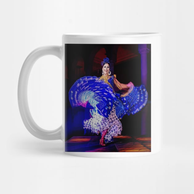 Flamenco in Blue by Tarrby